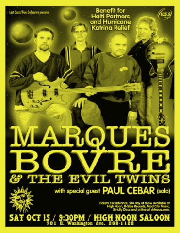Marques Bovre and the Evil Twins, October 15, 2005